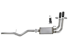 Cargar imagen en el visor de la galería, aFe Rebel Series 3in to 2.5in 409 SS Cat-Back Exhaust w/ Black Tips 09-18 GM Silverado/Sierra 5.4L