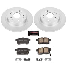 Carica l&#39;immagine nel visualizzatore di Gallery, Power Stop 09-10 Acura TSX Rear Z17 Evolution Geomet Coated Brake Kit