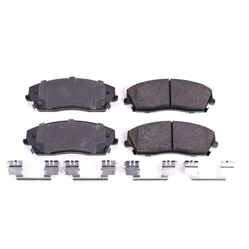 Power Stop 05-19 Chrysler 300 Front Z17 Evolution Ceramic Brake Pads w/Hardware