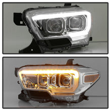 गैलरी व्यूवर में इमेज लोड करें, xTune 16-18 Toyota Tacoma SR/SR5 DRL Proj Headlights w/Turn Signal - Chrm (PRO-JH-TTA16-SR-C)