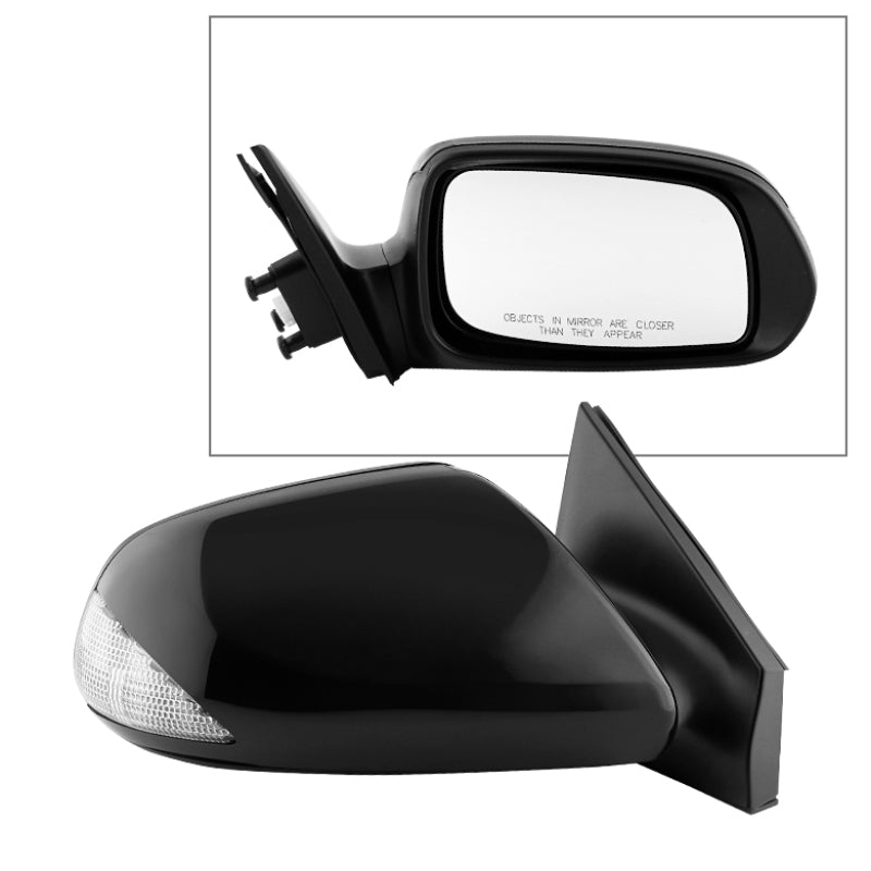 Xtune Scion Tc 05-10 OE Mirror Black Power Right | OE# 8791021190 Pl# Sc1321102 MIR-56001-9H1-P-R