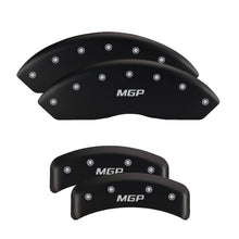 गैलरी व्यूवर में इमेज लोड करें, MGP 4 Caliper Covers Engraved Front &amp; Rear MGP Red finish silver ch