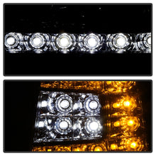 Load image into Gallery viewer, Xtune Ford F150 97-03 Crystal Headlights w/ Clear LED Corners Smoke HD-ON-FF15097-LED-SET-SM