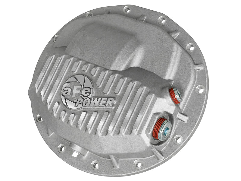 aFe Power Street Series Front Differential Cover Raw w/ Machined Fins 13-18 RAM V8 5.7/6.4L