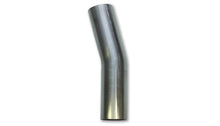 Cargar imagen en el visor de la galería, Vibrant 1.625in OD T304 SS 15 Deg Mandrel Bend 6in Leg Length (2.5in Centerline Radius)