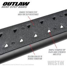 Laden Sie das Bild in den Galerie-Viewer, Westin 2020 Jeep Gladiator Outlaw Nerf Step Bars - Textured Black