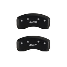 गैलरी व्यूवर में इमेज लोड करें, MGP 4 Caliper Covers Engraved Front &amp; Rear MGP Red finish silver ch