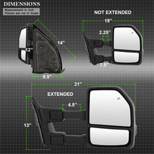 Load image into Gallery viewer, xTune 08-15 Ford F-250 SD Heated Adj LED Signal Power Mirror - Smoke (MIR-FDSD08S-G4-PW-SM-SET)