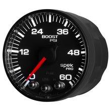 Charger l&#39;image dans la galerie, Autometer Spek-Pro 52.4mm 0-60 PSI Digital Stepper Motor Boost Gauge