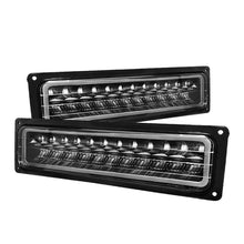 Charger l&#39;image dans la galerie, Xtune Chevy C10 88-98 LED Bumper Lights Black CPL-CCK94-LED-BK