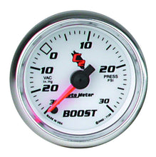 Carica l&#39;immagine nel visualizzatore di Gallery, Autometer C2 52mm 30 PSI Electronic Boost/Vac Gauge