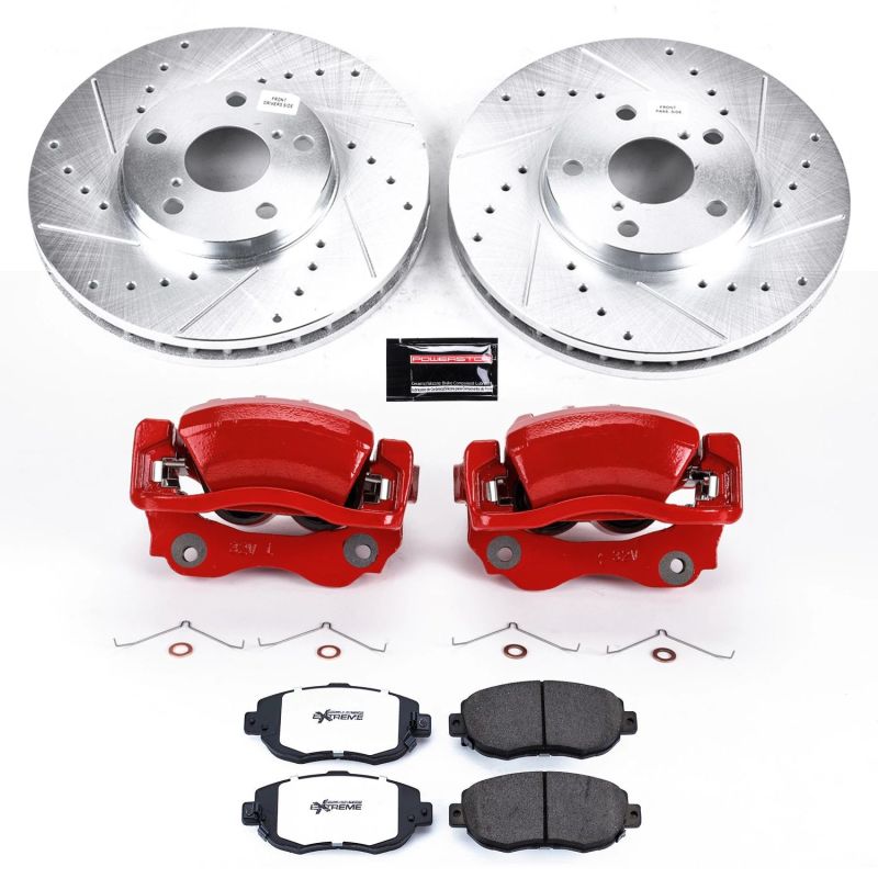 Power Stop 01-05 Lexus IS300 Z26 Street Kit w/ Calipers - Front