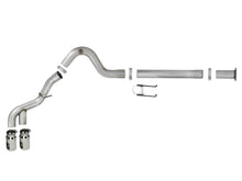 Carica l&#39;immagine nel visualizzatore di Gallery, aFe Power 15-16 Ford F250/F350 6.7L Diesel Rebel XD 4in 409 SS DPF-Back Exhaust System - Pol Tips