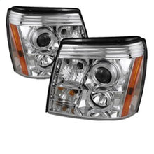 Load image into Gallery viewer, Spyder Cadillac Escalade 02-06 Projector Xenon/HID Model- LED Halo DRL Chrm PRO-YD-CE02-HID-DRL-C