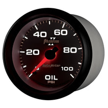 Carica l&#39;immagine nel visualizzatore di Gallery, Autometer Phantom II 2-5/8in 100 PSI Mechanical Oil Pressure Gauge