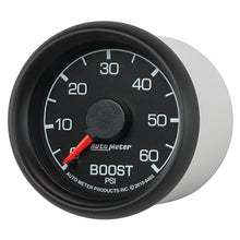 Laden Sie das Bild in den Galerie-Viewer, Autometer Factory Match Ford 52.4mm Mechanical 0-60 PSI Boost Gauge