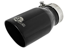 Carica l&#39;immagine nel visualizzatore di Gallery, aFe MACH Force-Xp Universal 409 SS Single-Wall Clamp-On Exhaust Tip - Black