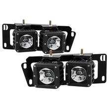 Load image into Gallery viewer, Spyder Dodge Ram 09-12 1500/10-18 2500 3500 Full LED Fog Lights w/ Bracket and Switch- Clear