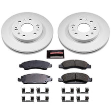 Carica l&#39;immagine nel visualizzatore di Gallery, Power Stop 08-19 Cadillac Escalade Front Z17 Evolution Geomet Coated Brake Kit