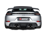 Akrapovic 2020+ Porsche Cayman GT4/Spyder (718) Slip-On Race Line (Titanium) (Req Tips)