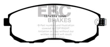 Charger l&#39;image dans la galerie, EBC 02 Infiniti G35 3.5 w/o DCS Bluestuff Front Brake Pads