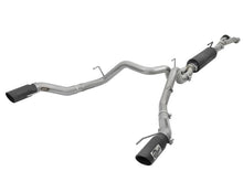 Carica l&#39;immagine nel visualizzatore di Gallery, aFe MACH Force-Xp 3in to 3-1/2in 304 SS Cat-Back Exhaust w/Black Tip 17-18 Ford F-150 Raptor V6 3.5L