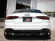 Cargar imagen en el visor de la galería, aFe 18-20 Audi RS5 Coupe MACH Force-Xp 3in to 2.5in 304 SS Axle-Back Exhaust System-Quad Carbon Tips