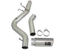 Carica l&#39;immagine nel visualizzatore di Gallery, aFe LARGE BORE HD 5in 409-SS DPF-Back Exhaust w/Polished Tip 2017 GM Duramax V8-6.6L (td) L5P