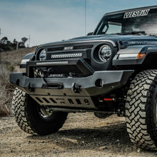 गैलरी व्यूवर में इमेज लोड करें, Westin 18-20 Jeep Wrangler WJ2 Full Width Front Bumper w/LED Light Bar Mount Textured Black