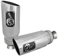 Carica l&#39;immagine nel visualizzatore di Gallery, aFe MACH Force-XP 4-1/2in Steel OE Replacement Exhaust Tips - 2021+ Dodge Ram (5.7L V8) - Polished