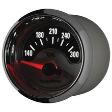 Cargar imagen en el visor de la galería, Autometer American Muscle 2-1/16in Short Sweep Electric 140-300 Deg F Oil Temp Gauge