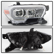 गैलरी व्यूवर में इमेज लोड करें, xTune 16-18 Toyota Tacoma SR/SR5 DRL Proj Headlights w/Turn Signal - Chrm (PRO-JH-TTA16-SR-C)