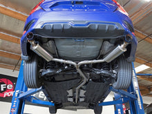 Cargar imagen en el visor de la galería, aFe POWER Takeda 16-17 Honda Civic I4-1.5L (t) 2.5-2.25in 304 SS CB Dual-Exit Exhaust Blue Tips