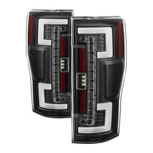 Load image into Gallery viewer, Spyder 17-18 Ford F-250 SD (w/Blind Spot Sensor) LED Tail Lights - Blk (ALT-YD-FS17BS-LED-BK)