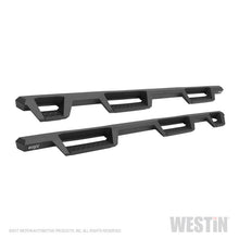 गैलरी व्यूवर में इमेज लोड करें, Westin 07-18 Chevrolet Silverado 1500 CC 5.5ft Bed HDX Drop W2W Nerf Step Bars - Tex. Blk