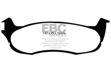 Load image into Gallery viewer, EBC 00-01 Ford Expedition 4.6 2WD Greenstuff Rear Brake Pads