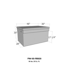 गैलरी व्यूवर में इमेज लोड करें, Westin/Brute Maximus 30in Chest - Aluminum