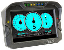 Laden Sie das Bild in den Galerie-Viewer, AEM CD-7 Non Logging GPS Enabled Race Dash Carbon Fiber Digital Display w/o VDM (CAN Input Only)