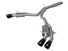 Cargar imagen en el visor de la galería, aFe 18-20 Audi RS5 Coupe MACH Force-Xp 3in to 2.5in 304 SS Axle-Back Exhaust System (Quad Black Tip)