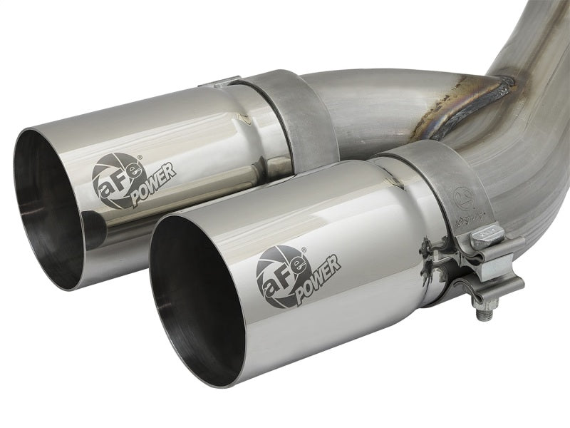 aFe POWER Rebel Series 3.5in 409 SS Cat Back Exhaust w/Pol Tips 14-17 RAM 2500/3500 V8-6.4L Hemi