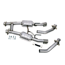 Laden Sie das Bild in den Galerie-Viewer, BBK 86-93 Mustang 5.0 High Flow H Pipe With Catalytic Converters - 2-1/2