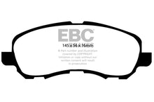 Carica l&#39;immagine nel visualizzatore di Gallery, EBC 06-10 Dodge Caliber 1.8 Extra Duty Front Brake Pads