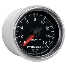 Laden Sie das Bild in den Galerie-Viewer, Autometer GS 0-1600 degree F Full Sweep Electronic Pyrometer Gauge