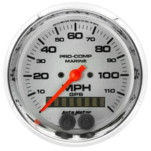 Charger l&#39;image dans la galerie, Autometer Marine Chrome Ultra-Lite 3-3/8in 120MPH GPS Speedometer Gauge