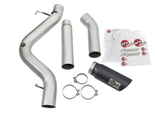 Cargar imagen en el visor de la galería, aFe Atlas Exhaust 5in DPF-Back Aluminized Steel w/ Black Tips 16-17 GM Diesel Truck V8-6.6L (td)