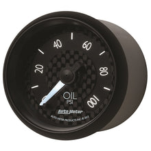 Laden Sie das Bild in den Galerie-Viewer, Autometer GT Series 52mm Full Sweep Electronic 0-100 PSI Oil Pressure Gauge