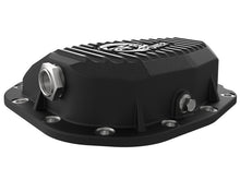 Carica l&#39;immagine nel visualizzatore di Gallery, aFe Rear Differential Cover (Black Machined; Pro Series); 15-19 Ford F-150 V6-2.7L (t) (12-Bolt)