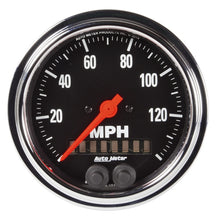 Load image into Gallery viewer, Autometer Traditional Chrome 3-3/8in 140 MPH In-Dash Full Sweep GPS Speedometer