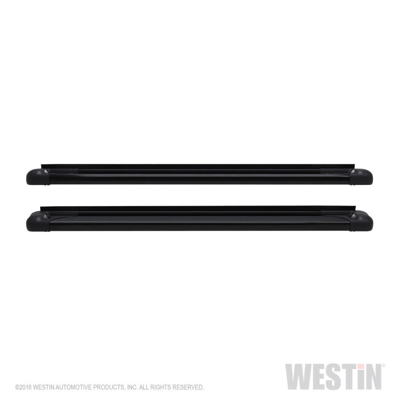 Westin SG6 Black Aluminum Running Boards 74.25in