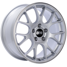 गैलरी व्यूवर में इमेज लोड करें, BBS CH-R 19x8 5x120 ET40 Brilliant Silver Polished Rim Protector Wheel -82mm PFS/Clip Required